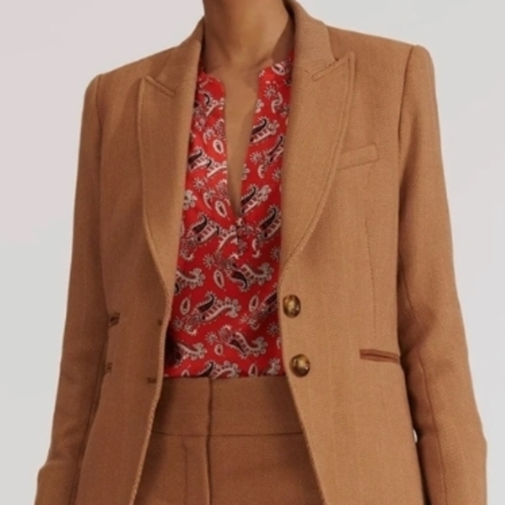 Veronica Beard Hudson Dickey Blazer, Includes Cream Sweater Dickey